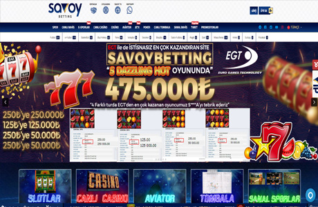 SavoyBetting Screenshot